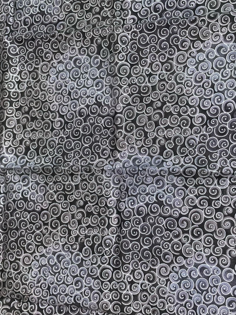 7 CottonFat Quarters Fabric Bundle Forks & Spoons/Teapots B & W Quilting Crafts - Picture 7 of 12